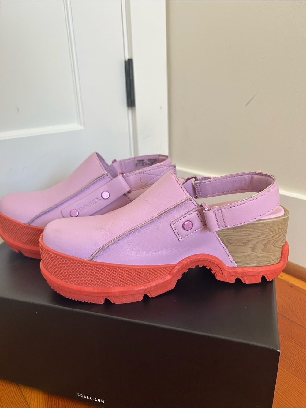 Sorel Roam’n RBR Clog | Size 8 | Lavender & Coral | Gently Used - Picture 10 of 11